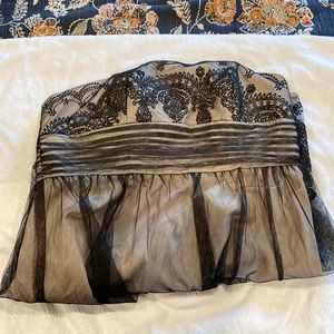 David’s Bridal Strapless Dress